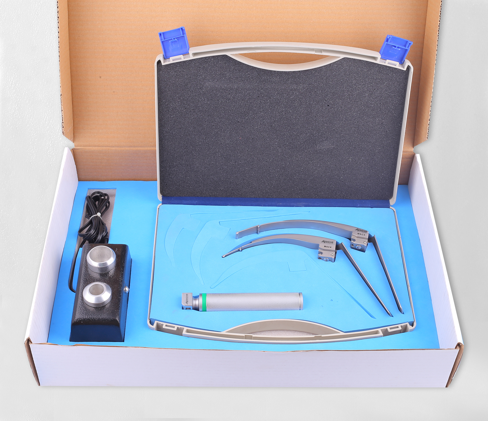 macintosh-integrated-flexible-laryngoscope-set-fiber-optic